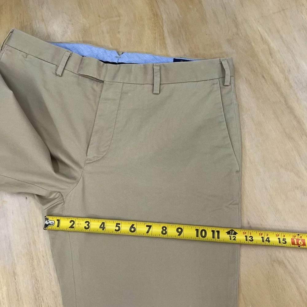 Polo Ralph Lauren Chino Pants Mens 34x34 Slim Fit Cotton Stretch Monument Tan